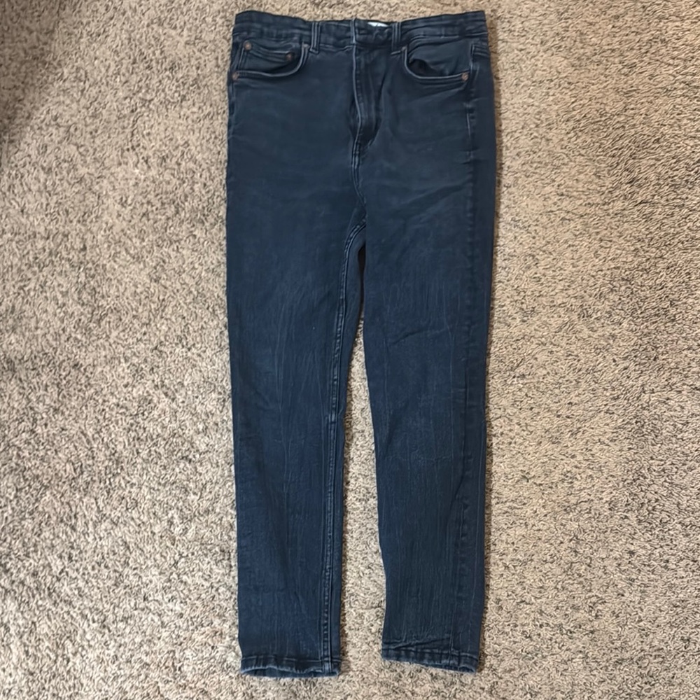 Zara Women's faded black Jeans